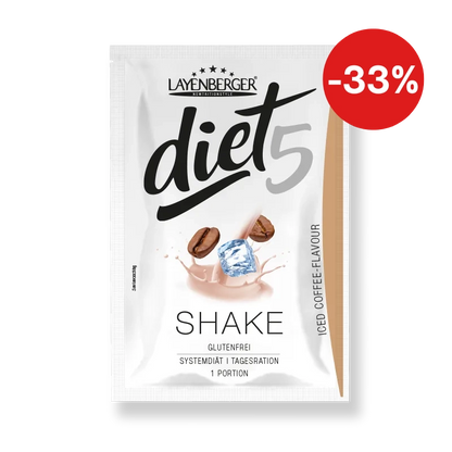 DIET5 SHAKE PULVER Iced Coffee