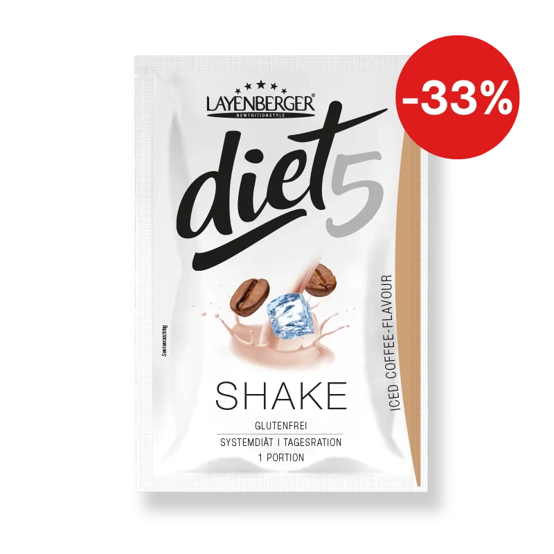 DIET5 SHAKE PULVER Iced Coffee