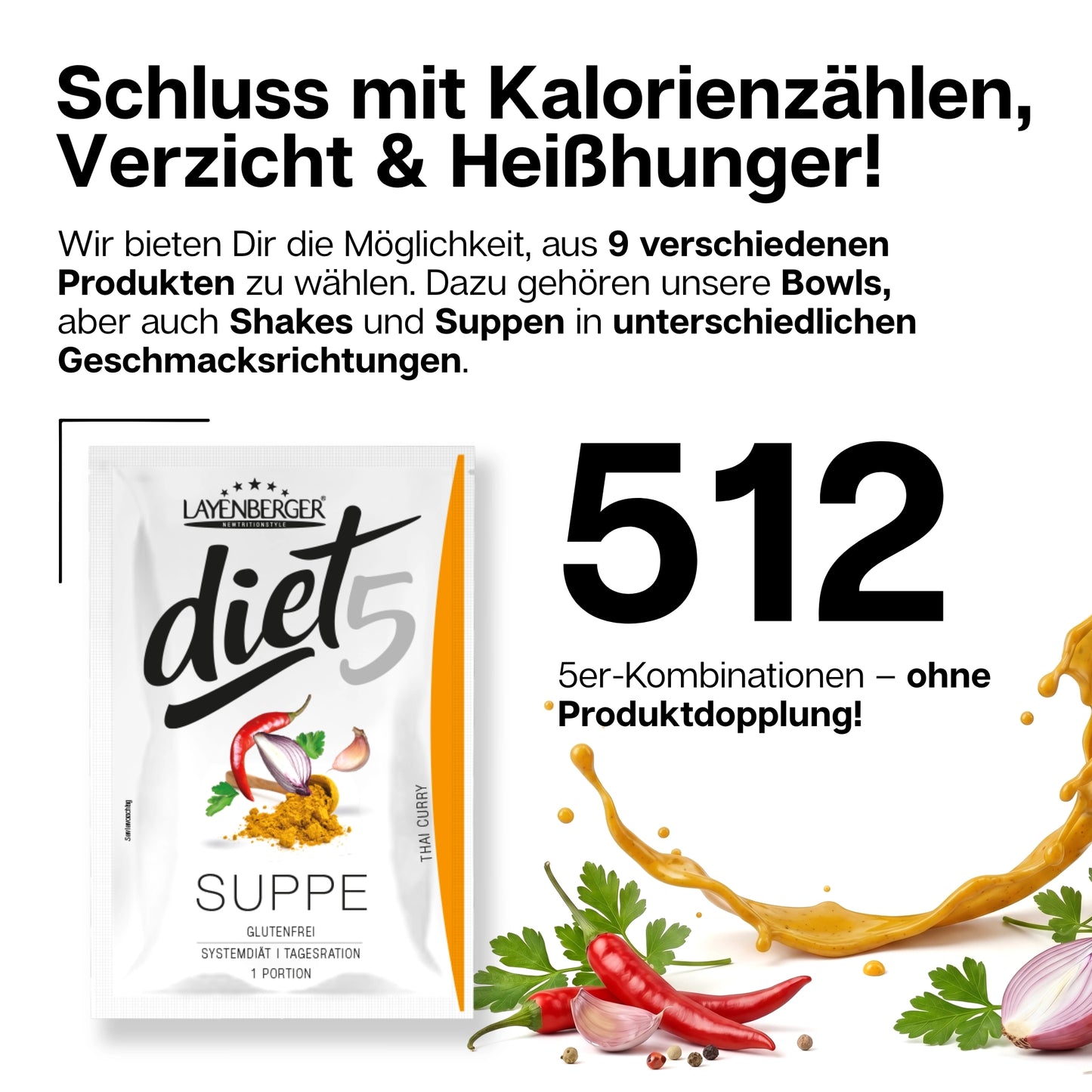 DIET5 SOUP Thai Curry