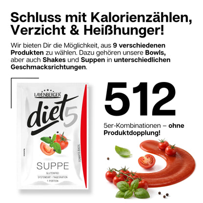 DIET5 SOUP Tomato Basil