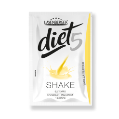 diet5 Shake Pulver Vanilla