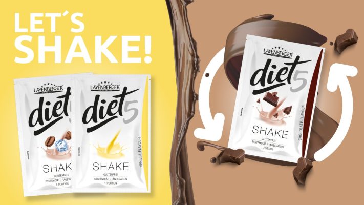 Teil 3 des diet5-Relaunchs - Die Shakes sind jetzt im Shop