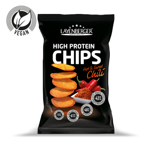 Layenberger High Protein Chips Hot Sweet Chili